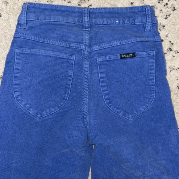 ROLLA’S- Original Straight in Cobalt Corduroy - Picture 4 of 5